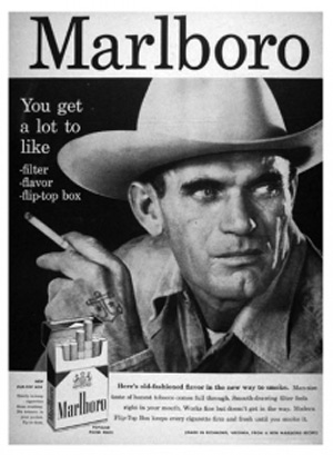 Marlboro Cowboy Advert